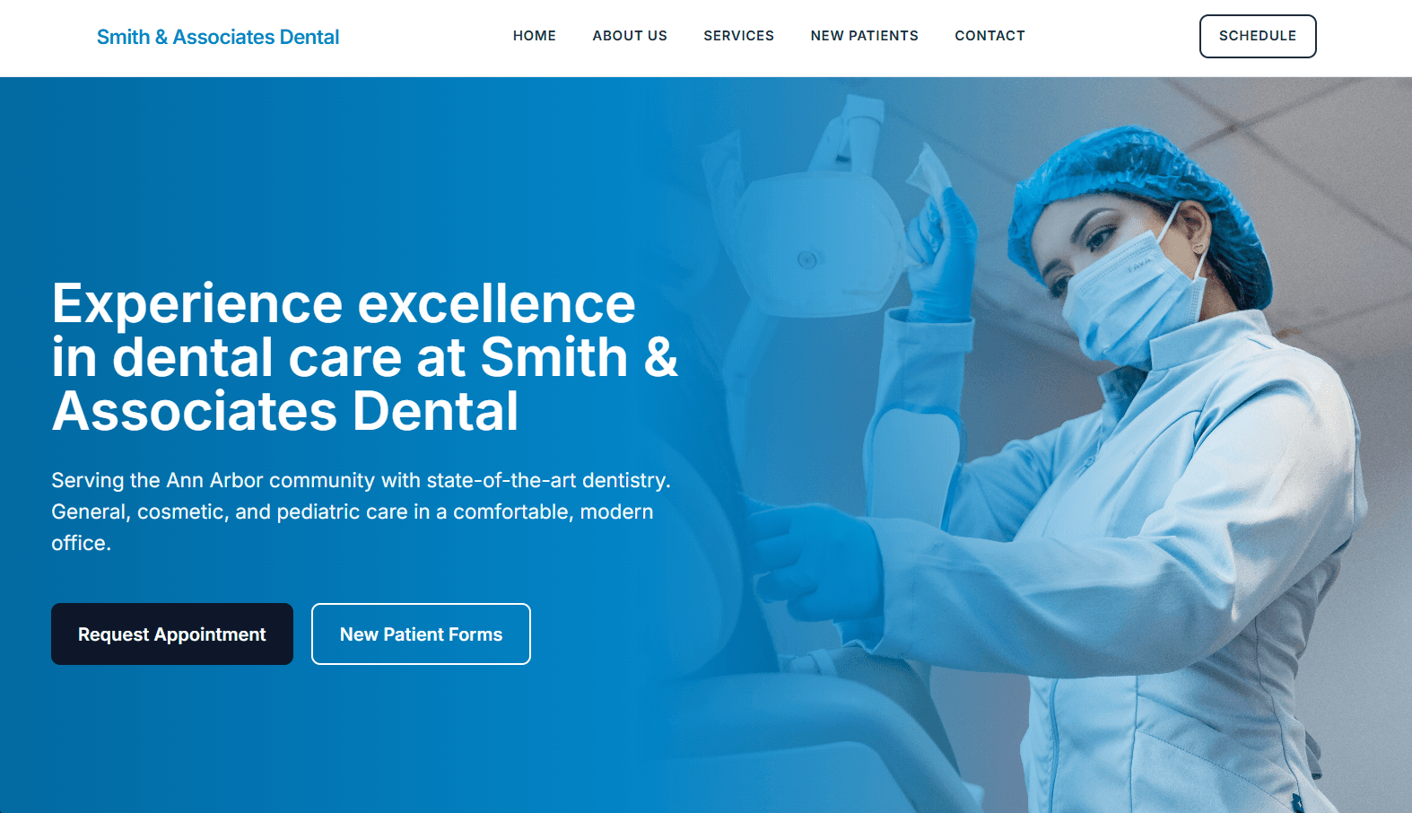 Professional Services — website concept preview